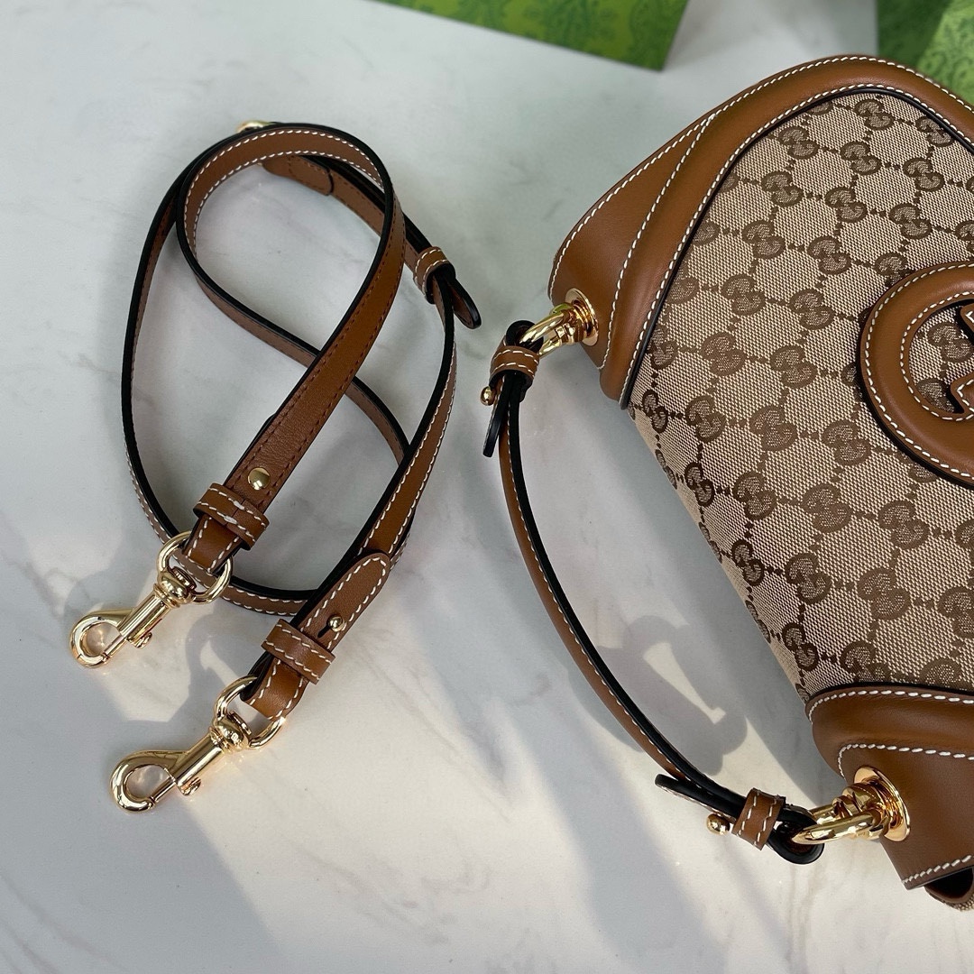 Gucci Blondie Series Small Handbag Apricot